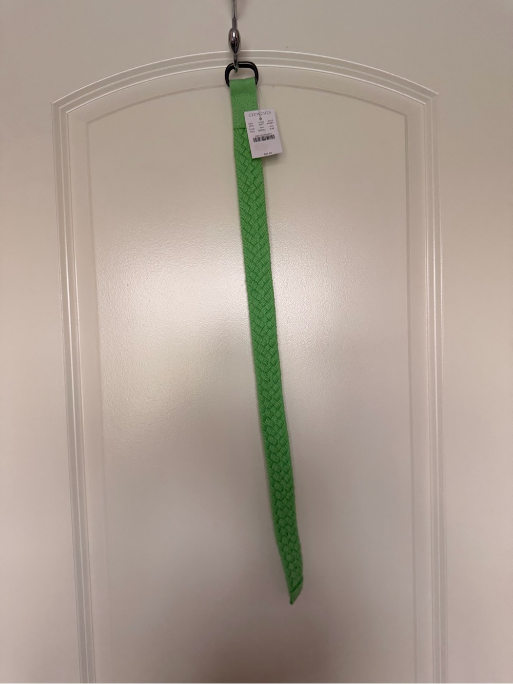 Crewcuts Braided Lime Green and Pink Belt